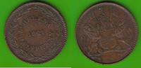 Sankt Helena Half Penny hübsch -