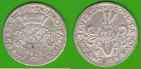 Jever 1/6 Taler Carl Wilhelm von Anhalt-Zerbst 1667-1718, selten -