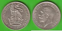 Großbritannien Shilling George V. 1910-1936, sehr hübsch -