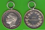 Hessen Silbermedaille Ernst Ludwig 1892-1918, für Tapferkeit, toll erhalten -