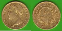 Frankreich 20 Francs GOLD, Napoleon I. 1804-1814, 1815, Perpignan, sehr selten -
