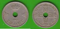 Norwegen 50 Öre Haakon VII. 1905-1957, seltener Jahrgang -
