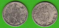 Norwegen 10 Öre Oscar II. 1872-1905 -