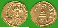 Byzanz Solidus GOLD, Constans II. 641-668, toll erhalten -