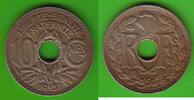 Frankreich 10 Centimes Lindauer, hübsch -