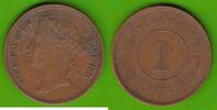 Straits Settlements 1 Cent Victoria 1837-1901 -