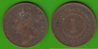 Straits Settlements 1 Cent Victoria 1837-1901 -