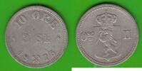 Norwegen 3 Skilling 10 Öre Oscar II. 1872-1905, seltener -