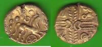 Kelten Trinovantes und Catuvellauni Stater GOLD, Middle Whaddon Chase Type, sehr selten -