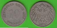 Kaiserreich 10 Pfennig bessere Ausgabe -