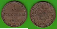 Österreich 1 Kreuzer Franz Joseph I. 1848-1916, Wien, hübsch -