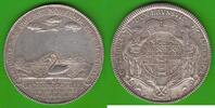 Braunschweig-Wolfenbüttel Ausbeutetaler Karl I. 1735-1780, Ausbeute der Grube Weißer Schwan, hübsch, selten -