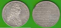 Braunschweig-Lüneburg-Celle 1/2 Taler Georg Wilhelm 1665-1705, auf seinen tod, toll erhalten, selten -