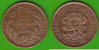 Luxemburg 2 1/2 Centimes Wilhelm IV. 1905-1912, hübsch -