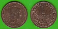 Frankreich 1 Centime hübsch -