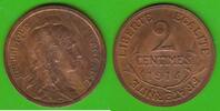 Frankreich 2 Centimes toll erhalten -