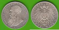 Sachsen-Meiningen 2 Mark Georg II. 1866-1914, kürzerer Bart, hübsch -