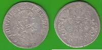 Solms-Hohensolms 60 Kreuzer (Gulden) Ludwig 1668-1707, sehr selten -