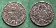 Finnland 25 Penniä Nikolaus II. 1894-1917 -