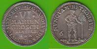 Braunschweig-Wolfenbüttel 6 Mariengroschen Karl I. 1735-1780, Wilder Mann, sehr hübsch -