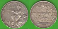 Ceylon Silbermedaille All Ceylon Exhibition, sehr selten -