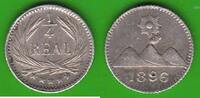 Guatemala 1/4 Real hübsch -