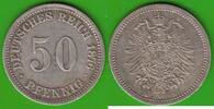 Kaiserreich 50 Pfennig hübsch -