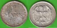 Weimarer Republik 1 Mark hübsch -