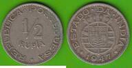 Portugiesisch-Indien 1/2 Rupia -