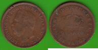 Portugiesisch-Indien 1/4 Tanga Luiz 1861-1888 -