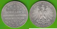 Frankfurt Taler 1859 Schillers 100. Geburtstag, h&uuml;bsch vz/vz-st, kleine ... 165,00 EUR  Excl. 6,50 EUR Verzending