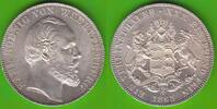 W&uuml;rttemberg Vereinstaler 1865 Karl 1864-1891, sehr h&uuml;bsch vz-st/fast st 485,00 EUR  Excl. 6,50 EUR Verzending