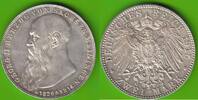 Sachsen-Meiningen 2 Mark 1915 Georg II. 1866-1914, auf seinen Tod, h&uuml;bsc... 259,00 EUR  Excl. 6,50 EUR Verzending