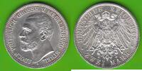 Mecklenburg-Strelitz 2 Mark 1905 Adolf Friedrich V. 1904-1914, h&uuml;bsch, s... 1150,00 EUR Gratis verzending