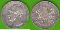 Hannover Doppeltaler 1862 Georg V. 1851-1866, h&uuml;bsch vz, Randfehler 359,00 EUR  Excl. 6,50 EUR Verzending