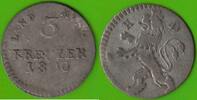 Hessen-Darmstadt 3 Kreuzer 1800 Ludwig X. 1790-1806 ss-/ss, kleine Druck... 12,95 EUR  Excl. 4,00 EUR Verzending