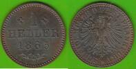 Frankfurt 1 Heller 1865 toll erhalten Stempelglanz 19,49 EUR  Excl. 4,00 EUR Verzending