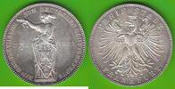 Frankfurt Taler 1862 Sch&uuml;tzenfest, sehr h&uuml;bsch vz-st, minimale Haarlinien 229,00 EUR  Excl. 6,50 EUR Verzending
