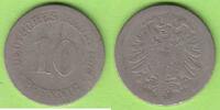 Kaiserreich 10 Pfennig 1873 F seltener Jahrgang knappes schön 7,50 EUR4,75 EUR  Excl. 4,00 EUR Verzending