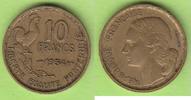 Frankreich 10 Francs 1954 seltenste Ausgabe dieses Typs sehr schön 44,00 EUR  Excl. 6,50 EUR Verzending