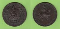 Nassau-Oranien Bronzemedaille Ernennung Wilhelm IV. Heinrich Friso zum Statthalter der Niederlande -