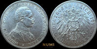 Preussen Preussen A Wilhelm II 5 Mark 1914 vz