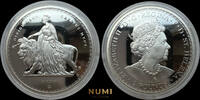 GREAT BRITAIN 2oz Silver Proof Coin Masterpiece Una & the Lion 2021 