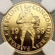 Netherlands Ducat 1989 Beatrix NGC PF 68 ULTRA CAMEO