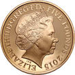Great Britain 5 Pounds 2015 50th Anniversary of the Death of Sir Winston Churchill Proof