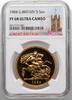 Great Britain 5 Sovereigns (Pounds) 1984 Elizabeth II NGC PF68 ULTRA CAMEO 5699,00 EUR Gratis verzending