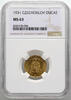 Czechoslovakia Ducat 1931 St. Wenceslaus NGC MS63 1150,00 EUR Gratis verzending