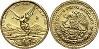 Mexico 1/10 onza Libertad, Low mintage 2500 pieces -