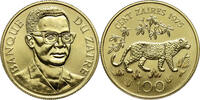 Zaire (Kongo) 100 Zaires 1975 Leopard, 15th Anniversary of the WWF FSTGL 4349,00 EUR Gratis verzending