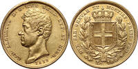 Italy, Sardinia 100 Lire 1833 Carlo Alberto, Turin SS+ 4399,00 EUR Gratis verzending